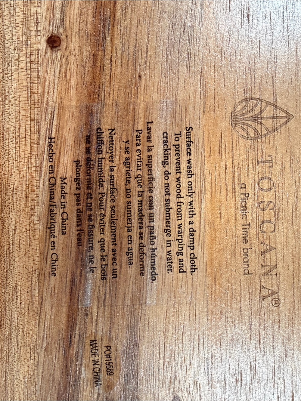 Acacia Handcrafted Teak Wood Cheese & Charcuterie Board Wine Appetizer Plates - Picture 6 of 7